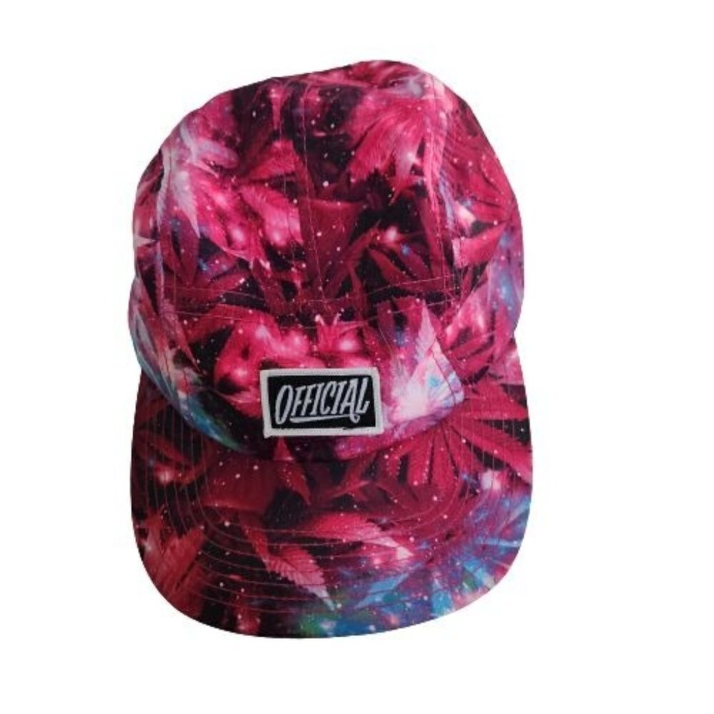 OFFICIAL Crown Of Laurel Campers Pink Strap Back Cap